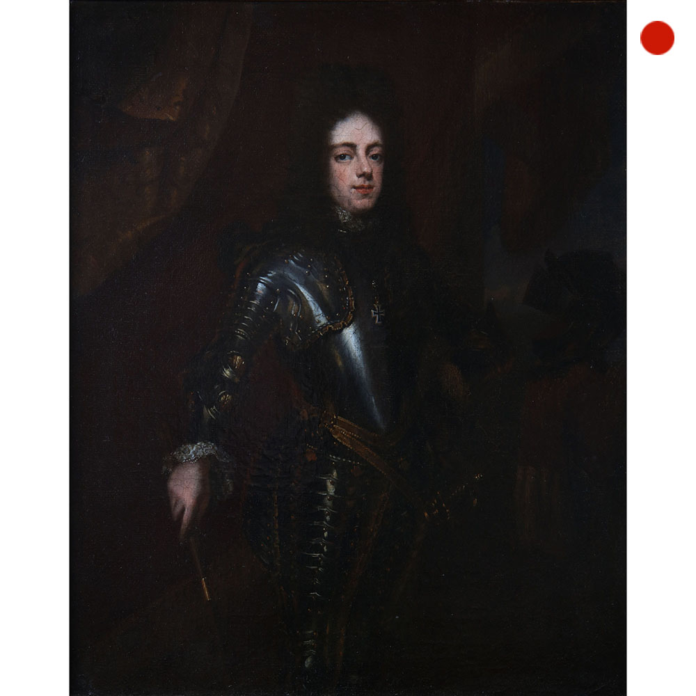 Portrait of a Nobleman standing small three-quarter length in Armour 1