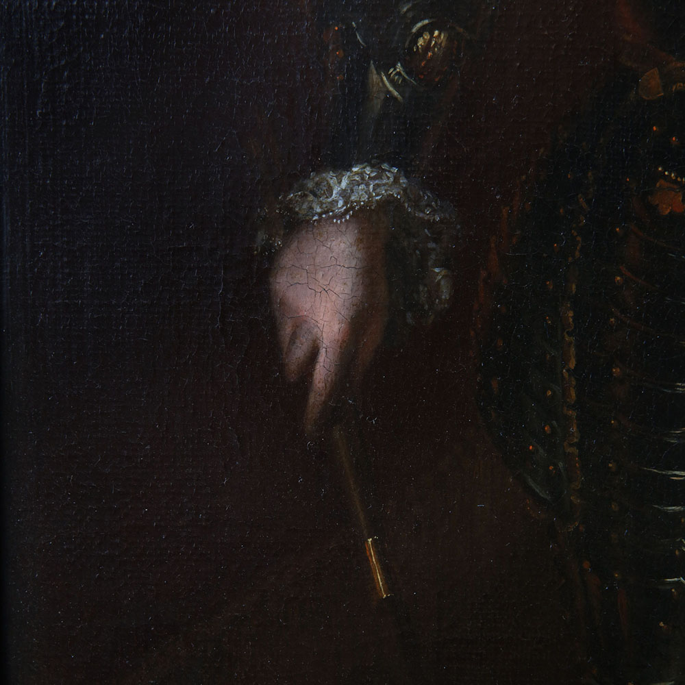 Portrait of a Nobleman, standing small three-quarter length, in armour
