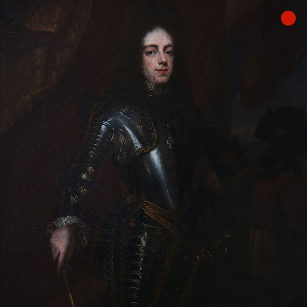 Portrait of a Nobleman standing small three-quarter length in Armour