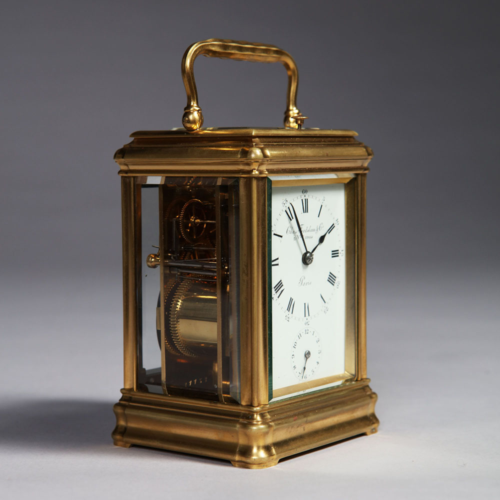 19th-Century Carriage Clock signed Charles Frodsham, London