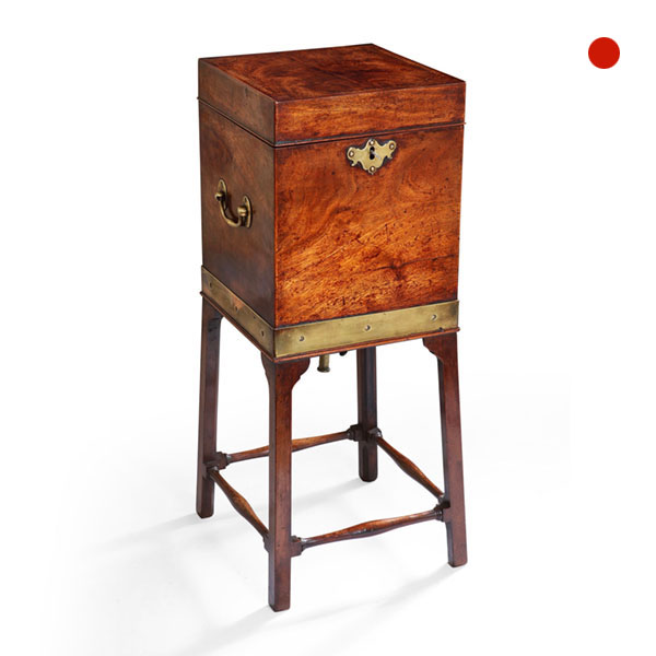 George III Mahogany Wine Cooler, Cellarette