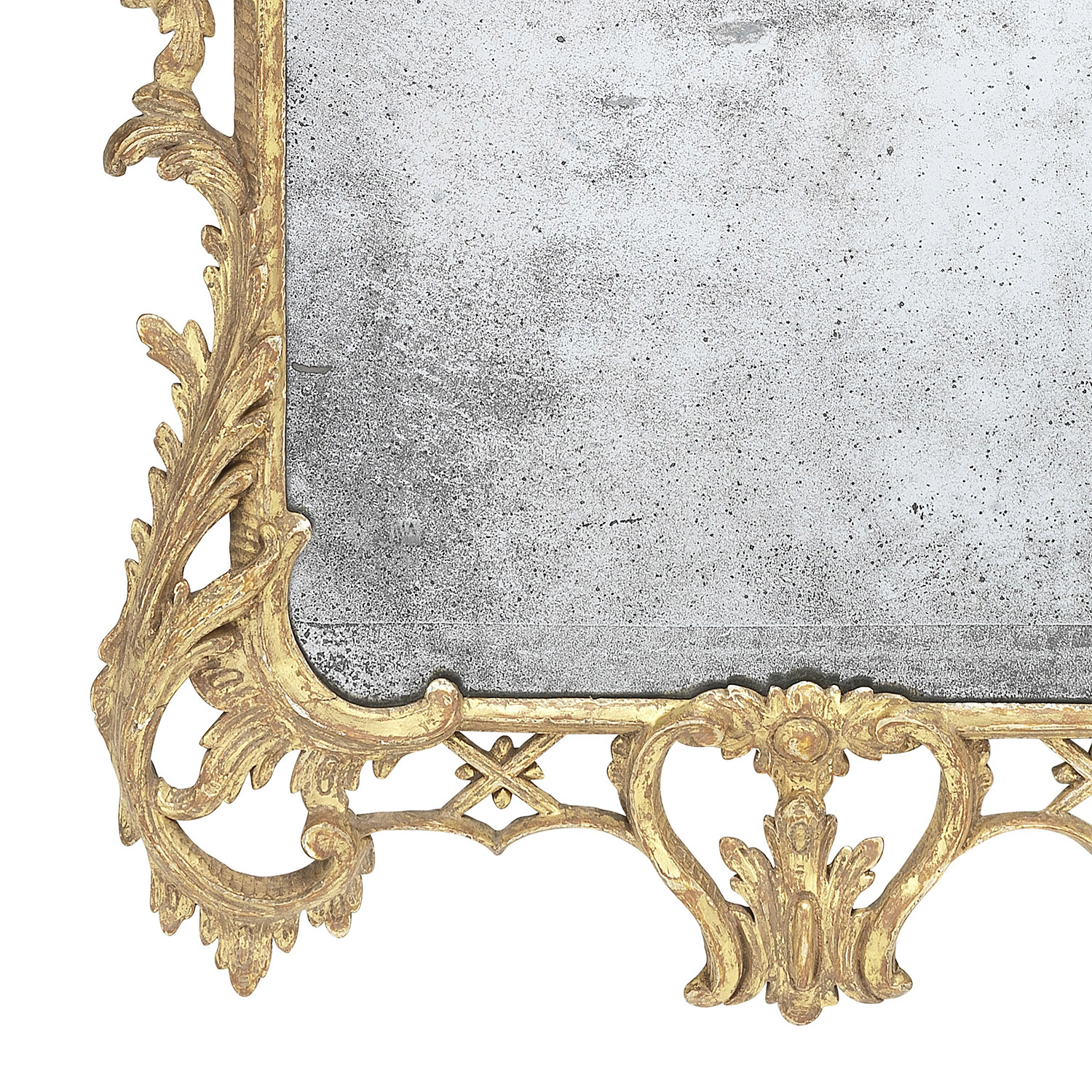 A George III Giltwood Mirror in the Manner of Thomas Johnson 2