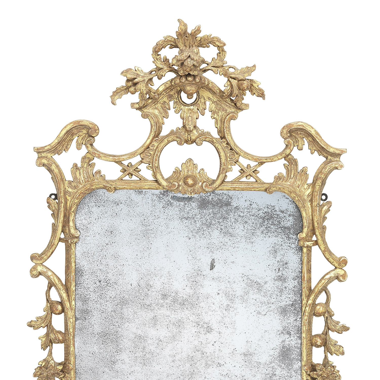 A George III Giltwood Mirror in the Manner of Thomas Johnson 3