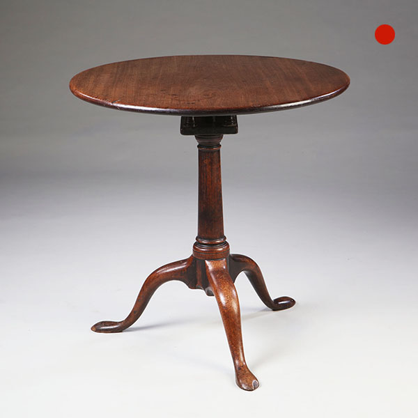 George III Mahogany Tripod or Snap