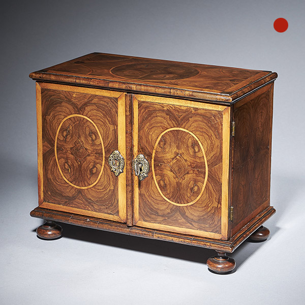 17th-Century miniature table cabinet