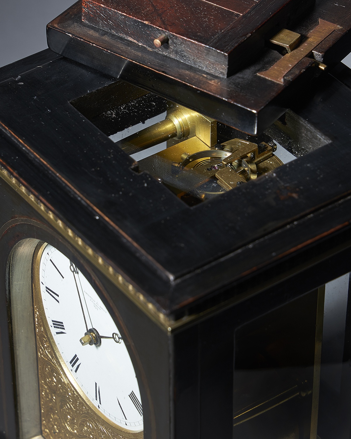 A Unique And Fine Mid 19th-Century Travelling Clock By Celebrated Makers Arnold & Dent, London 11