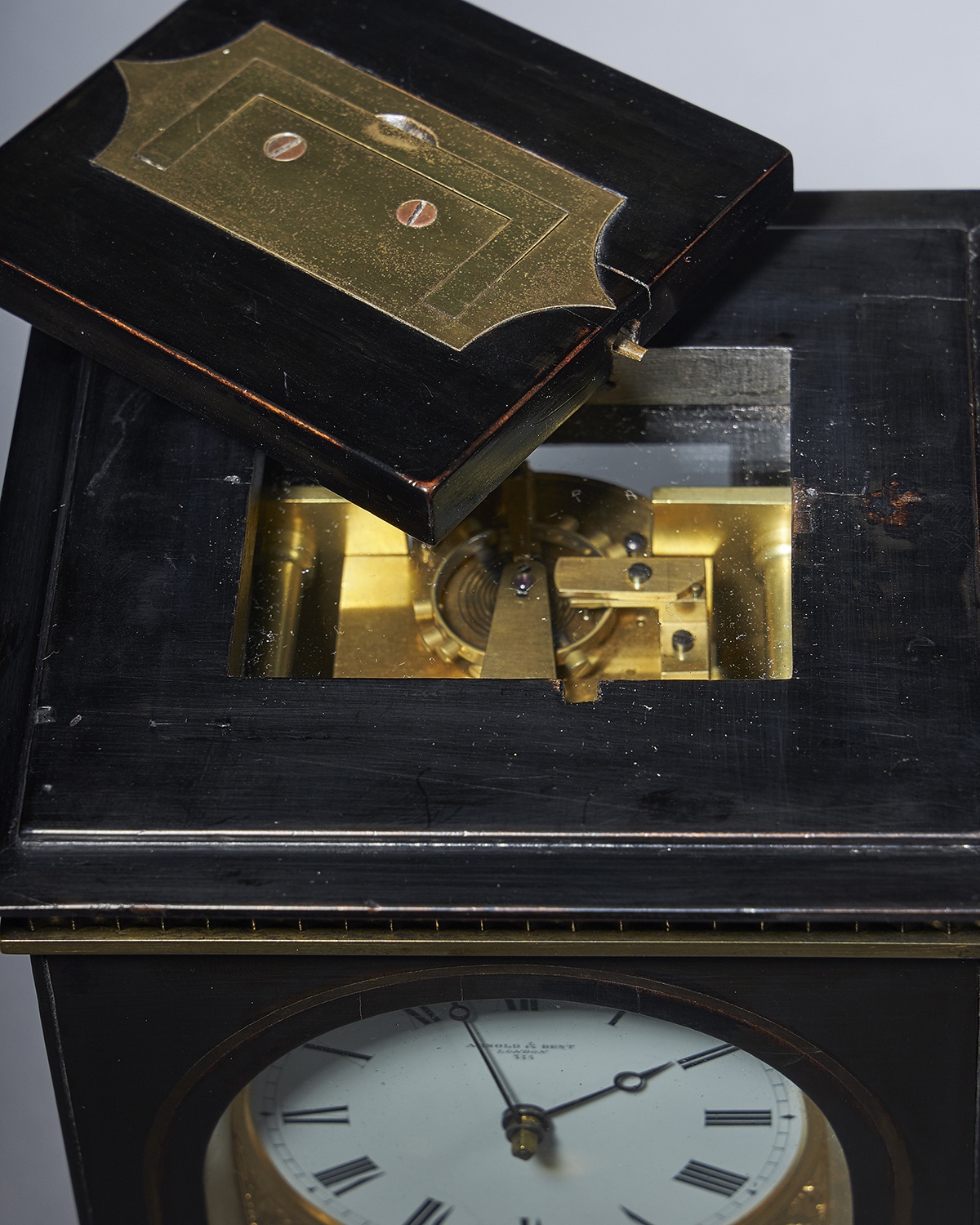 A Unique And Fine Mid 19th-Century Travelling Clock By Celebrated Makers Arnold & Dent, London 13