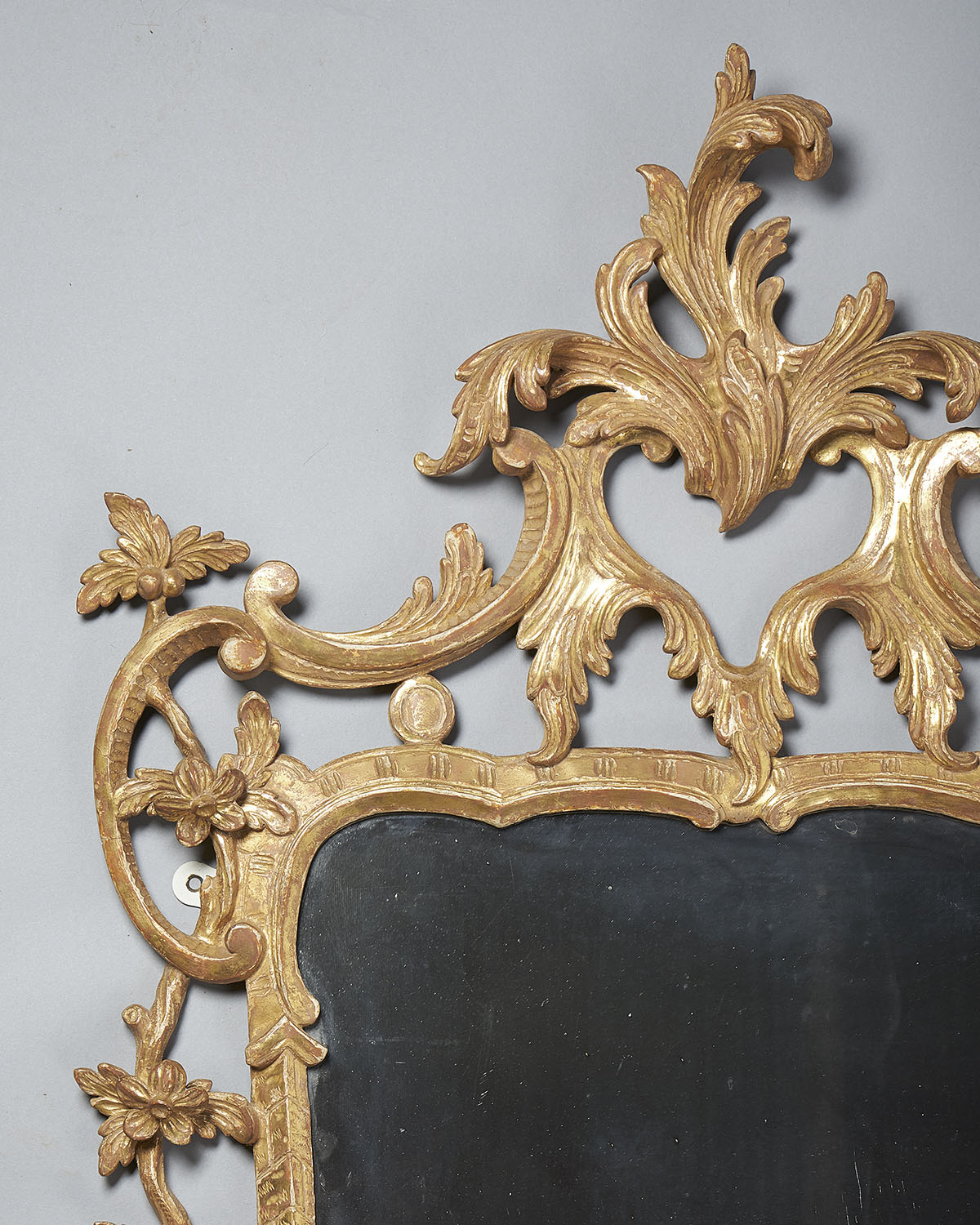 A Fine 18th Century Georgian Chippendale Giltwood Rococo Mirror Circa 1760 4