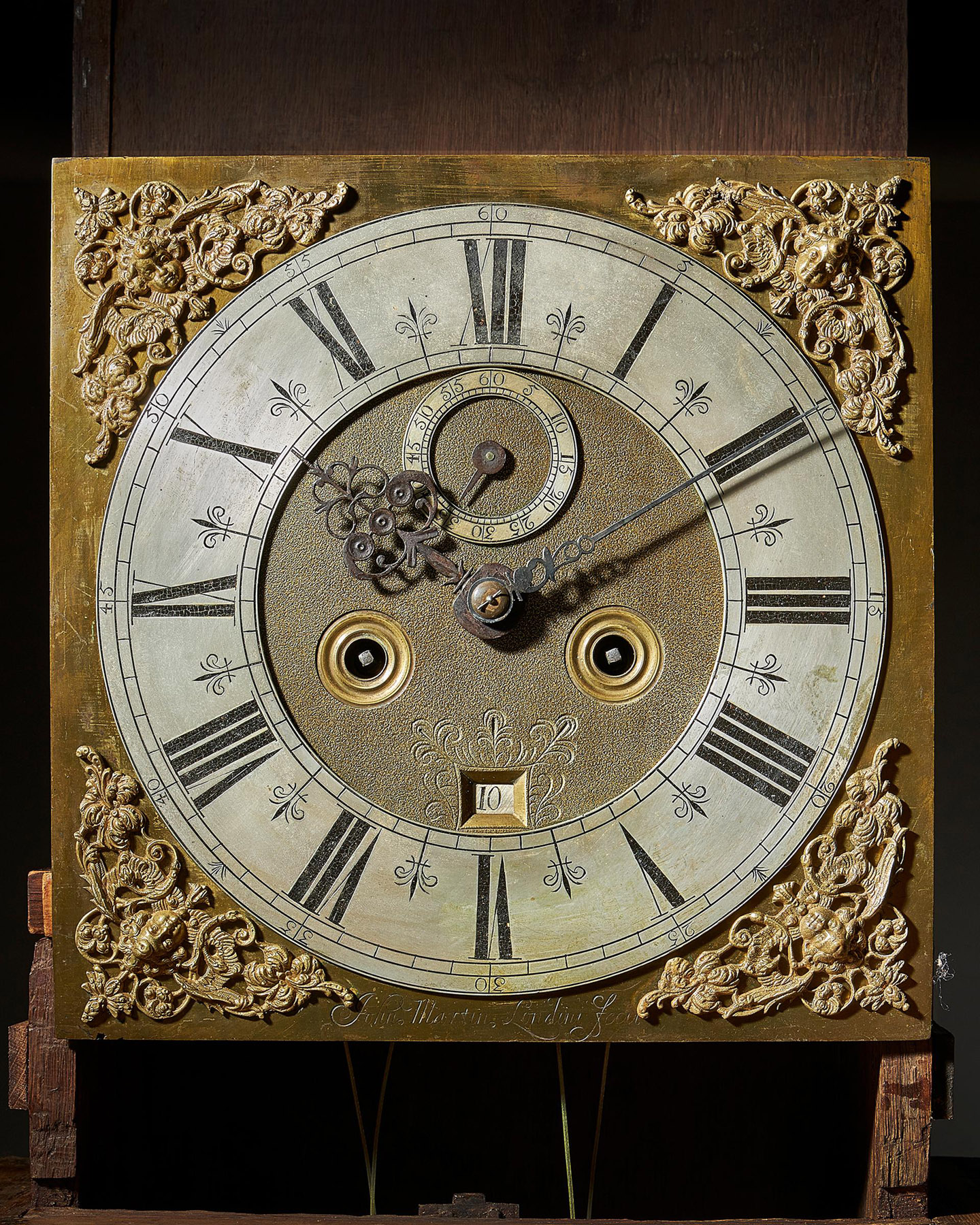 17th Century William and Mary Eight Day Burr Walnut Longcase Clock, John Martin 5