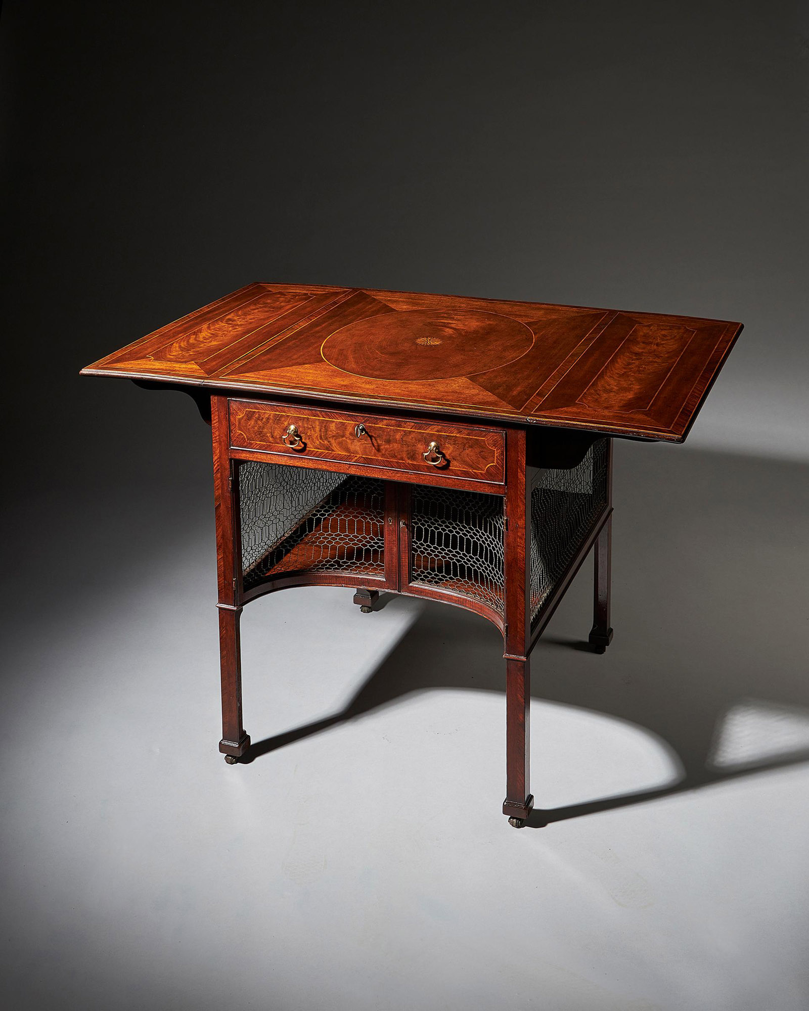 An extremely fine and rare early George III mahogany supper table plausibly by Thomas Chippendale 2