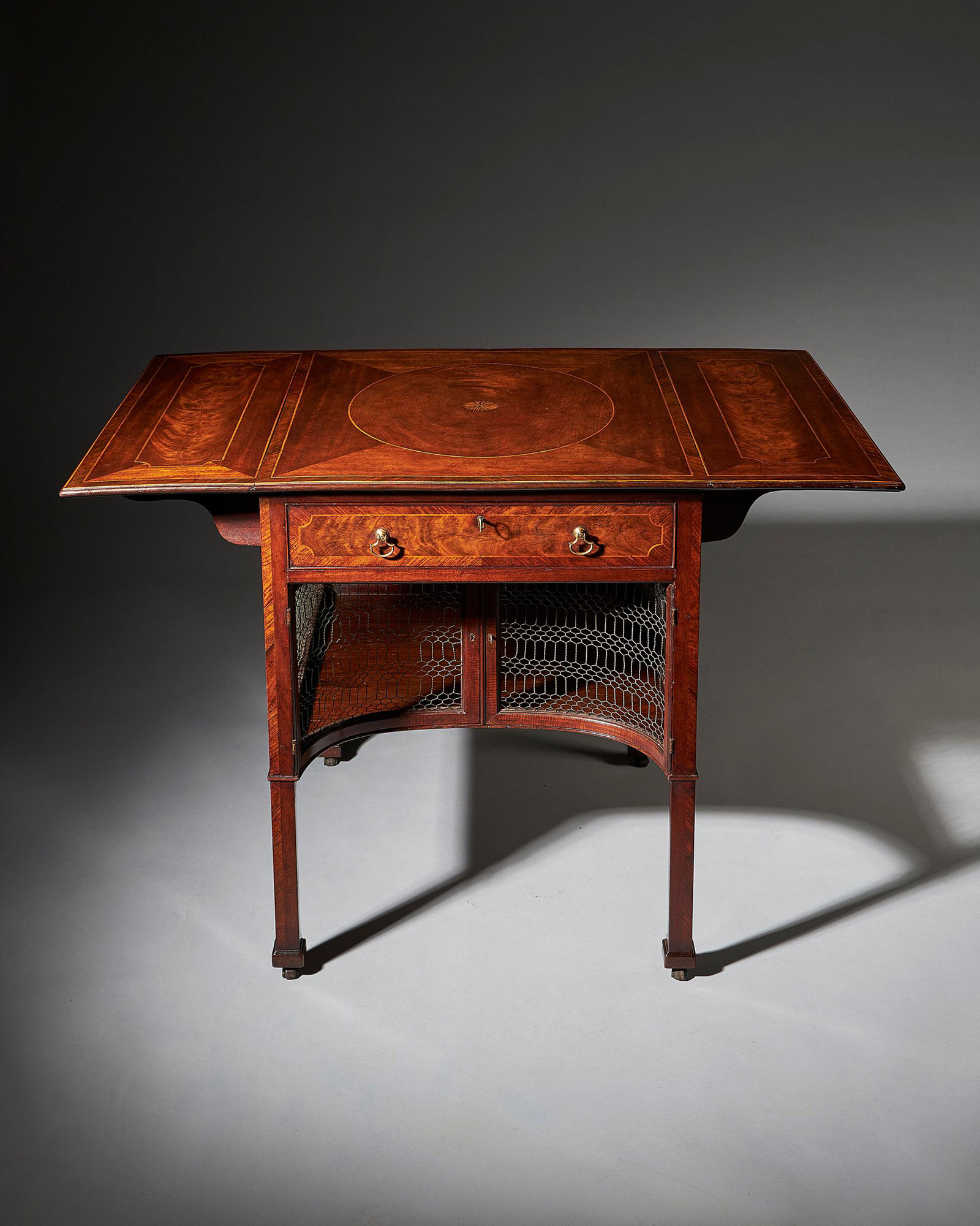 An extremely fine and rare early George III mahogany supper table plausibly by Thomas Chippendale 3
