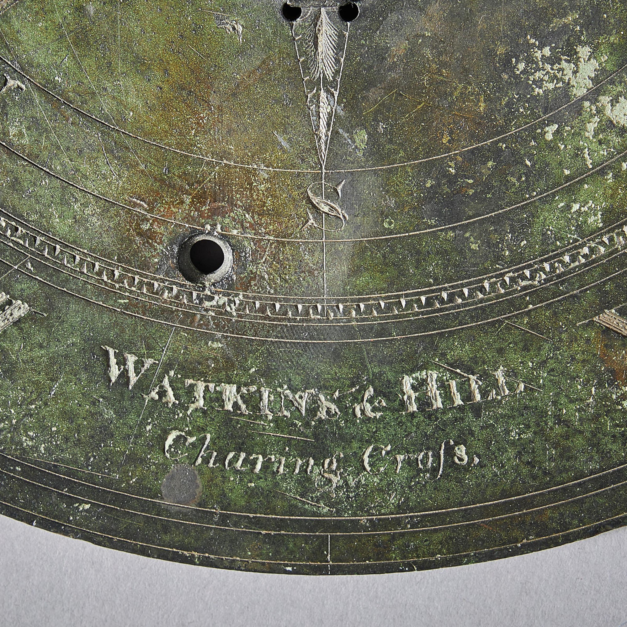 Rare 19th Century Bronze Horizontal Sundial by Watkins & Hill London 7