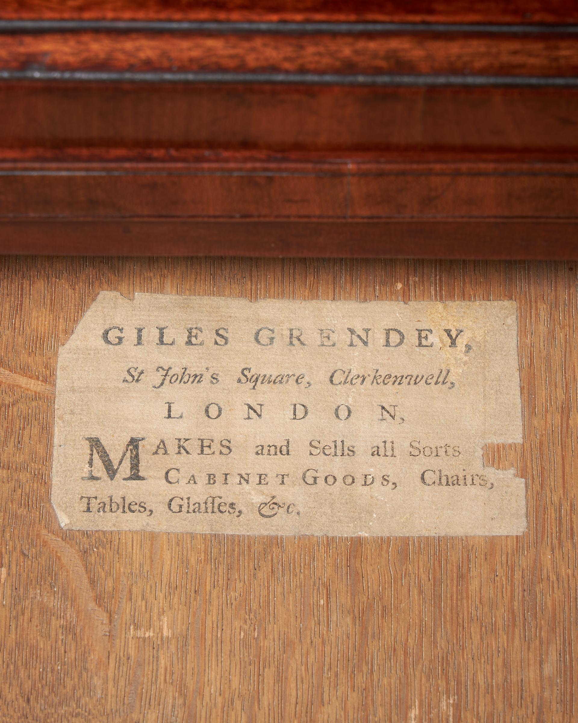 18th Century George II Mahogany Caddy-Topped Chest by Giles Grendey C.1730-1740 11