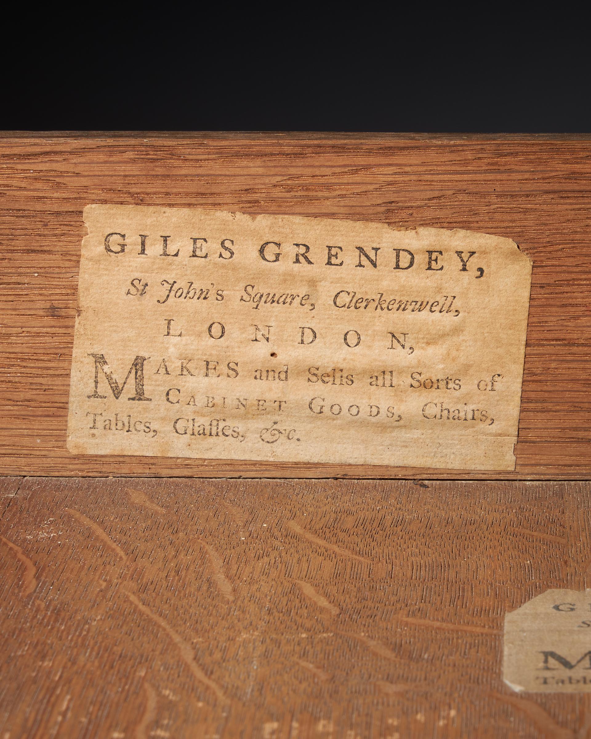 18th Century George II Mahogany Caddy-Topped Chest by Giles Grendey C.1730-1740 12