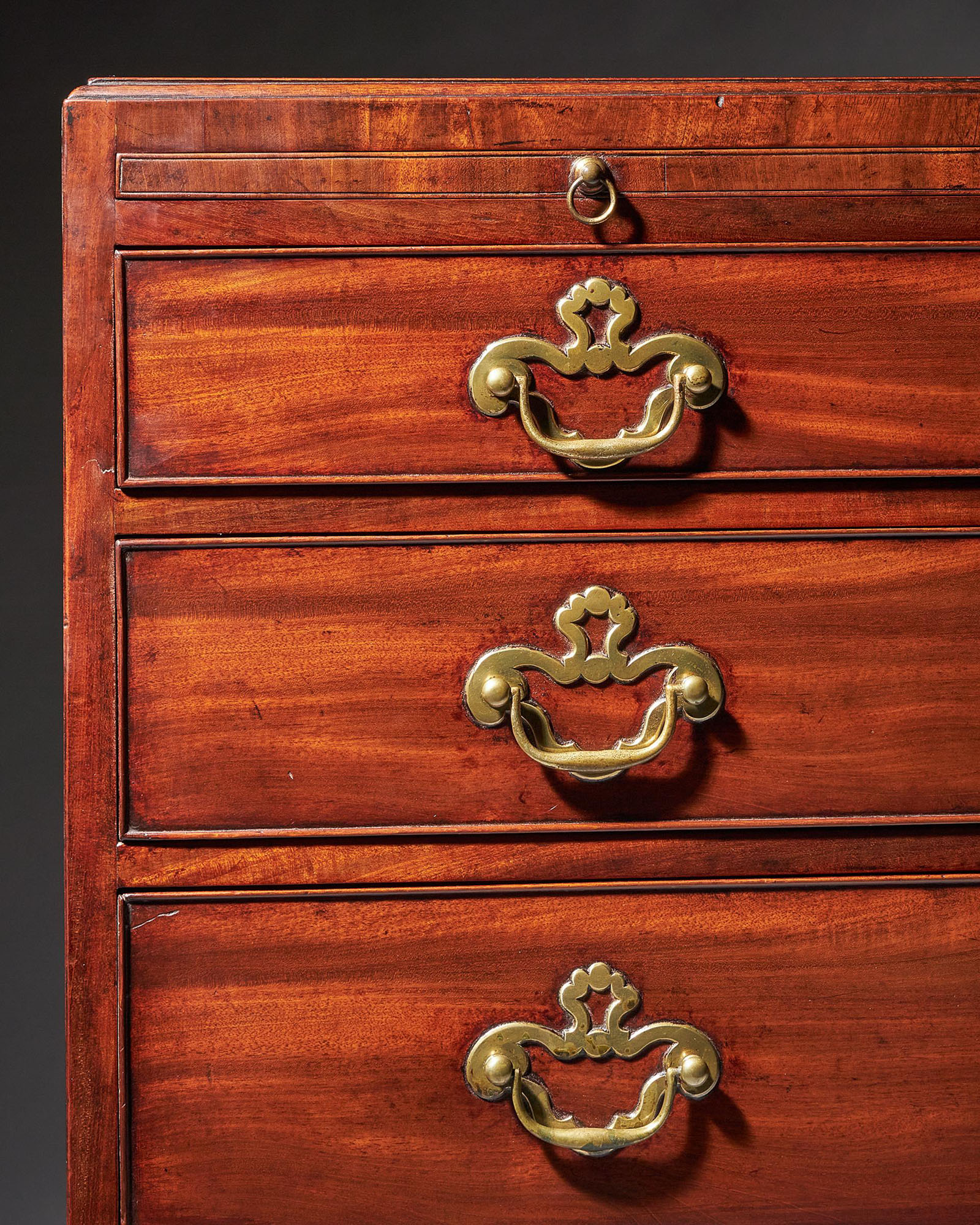 18th Century George II Mahogany Caddy-Topped Chest by Giles Grendey C.1730-1740 5