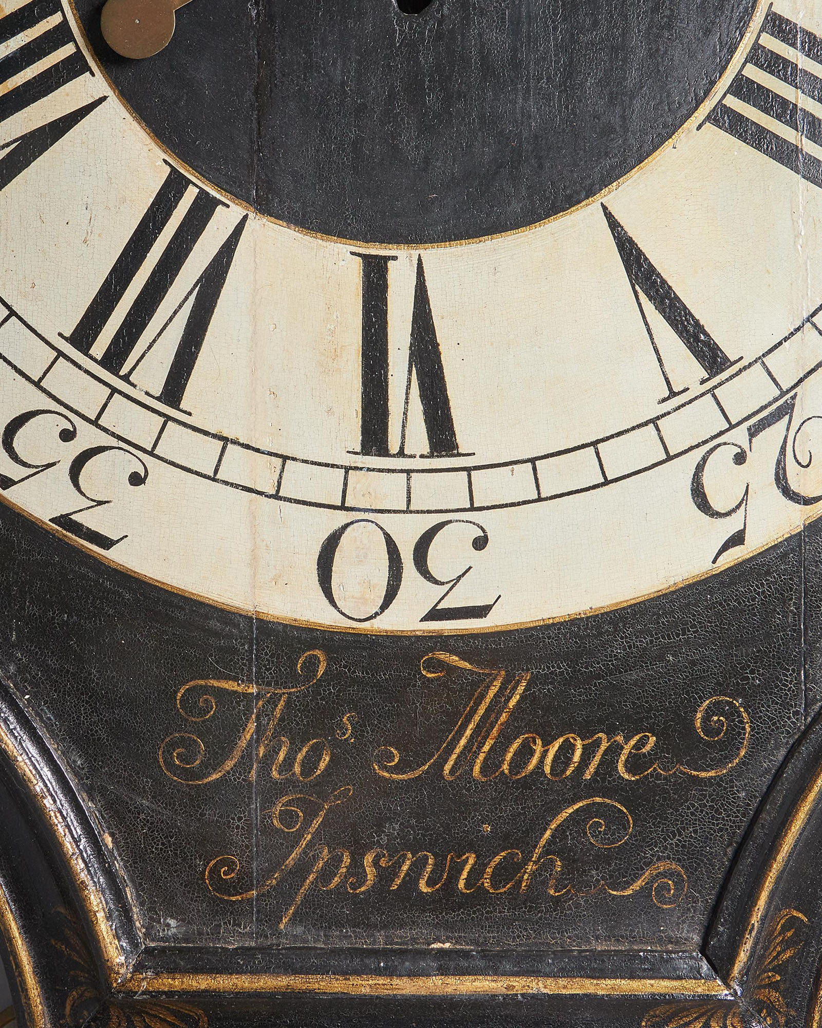 18th Century George II Tavern or Act of Parliament Clock, Circa 1740 7