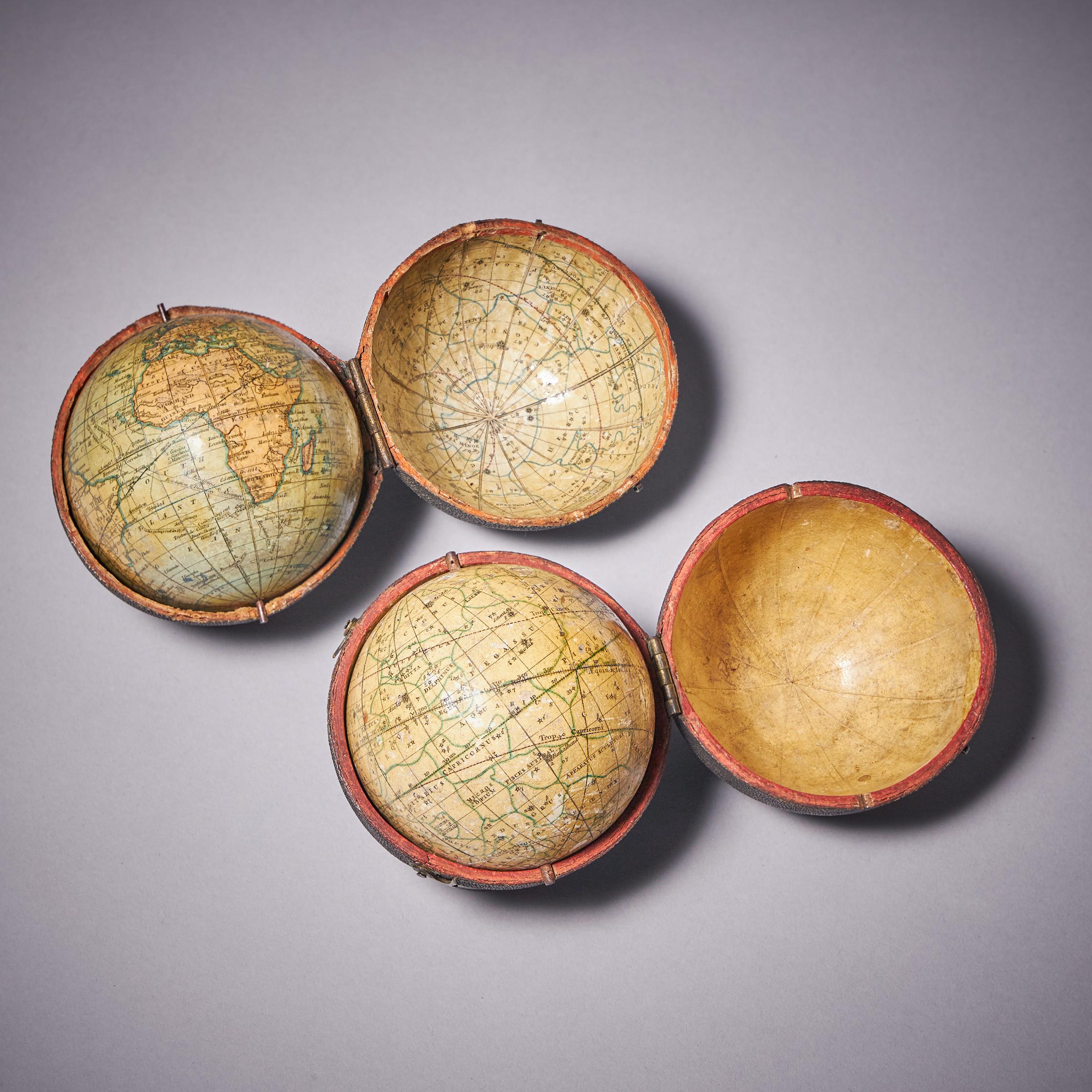 18th Century George III Terrestrial Pocket Globe by Cary, Dated 1791 14