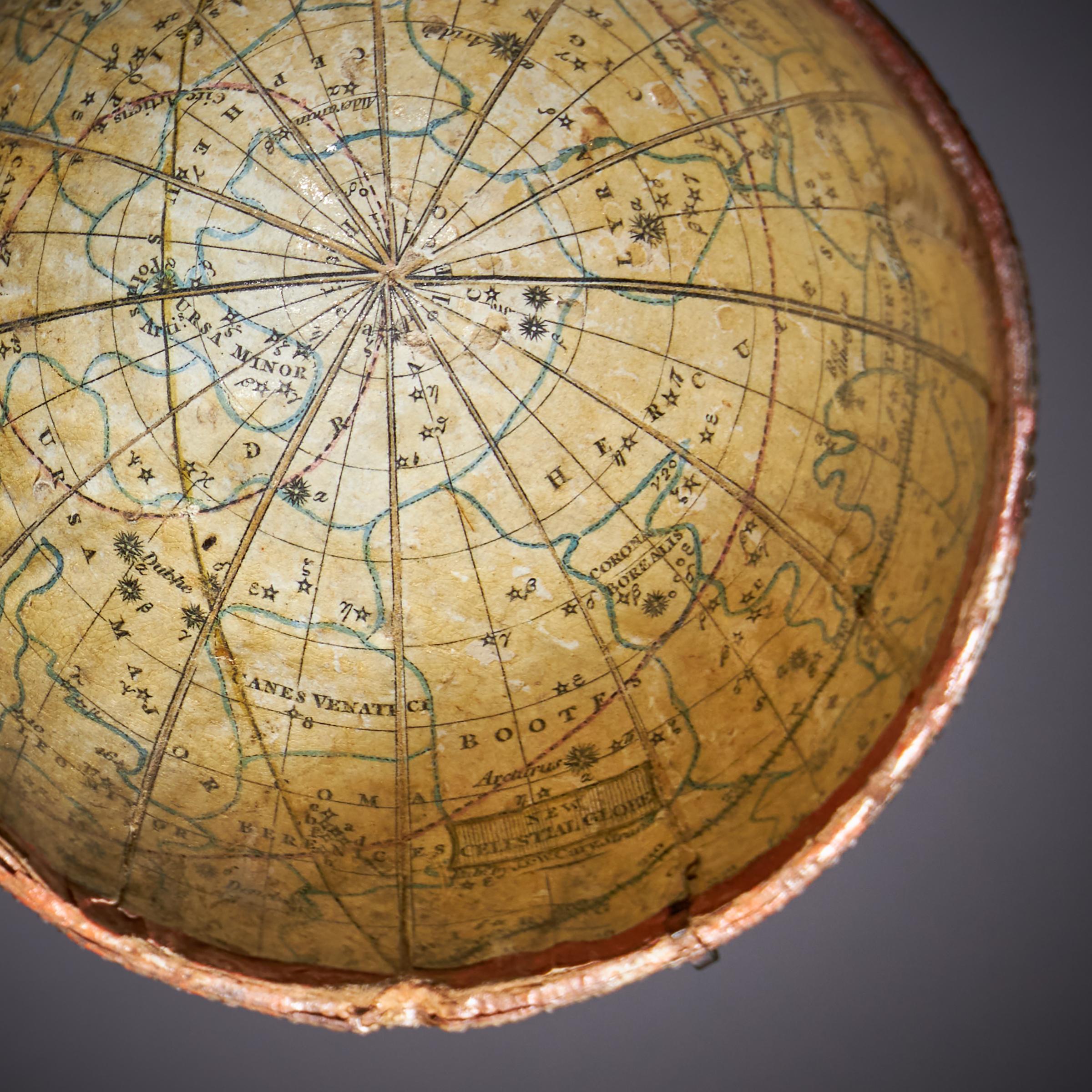 18th Century George III Terrestrial Pocket Globe by Cary, Dated 1791 6