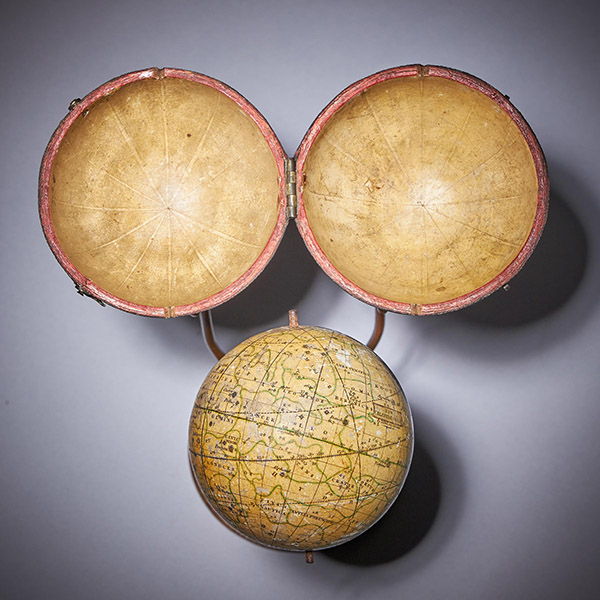 Rare George III Celestial Pocket Globe by Cary, London