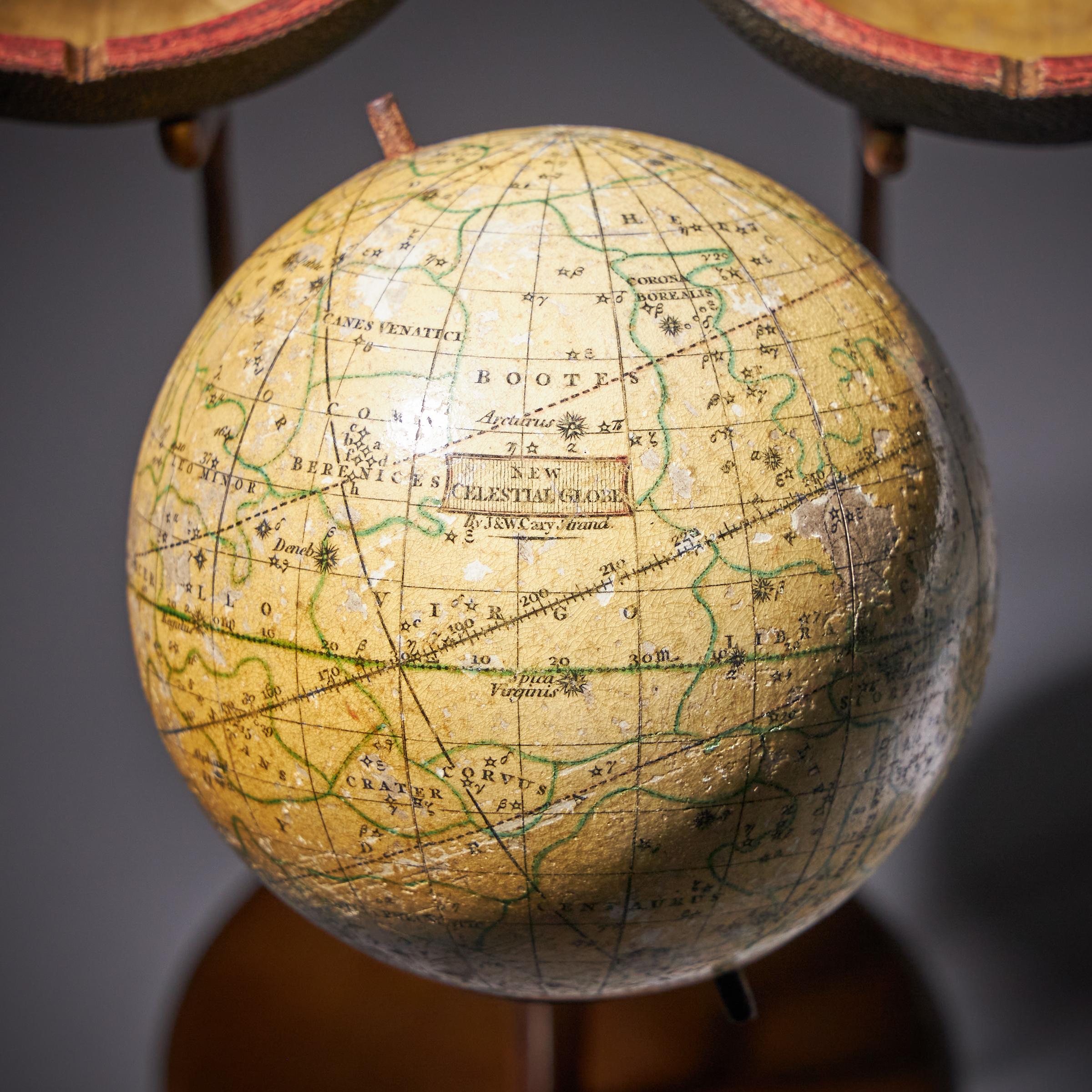 Rare George III Celestial Pocket Globe by Cary, London 3