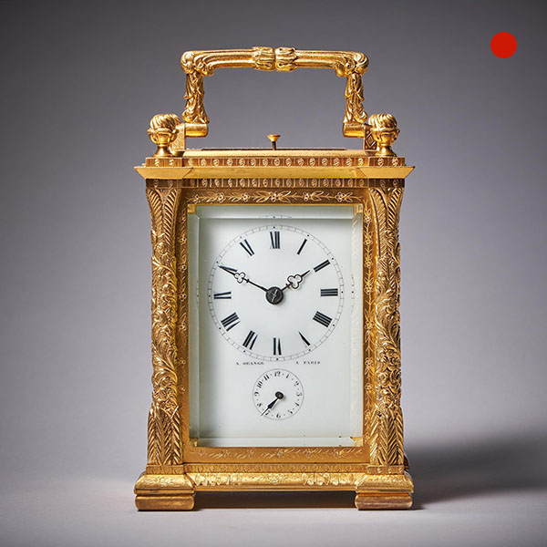 Vintage-Porcelain-Vienna Regulator Clock-Biedermeier One Piece Clock Dial-#D1 