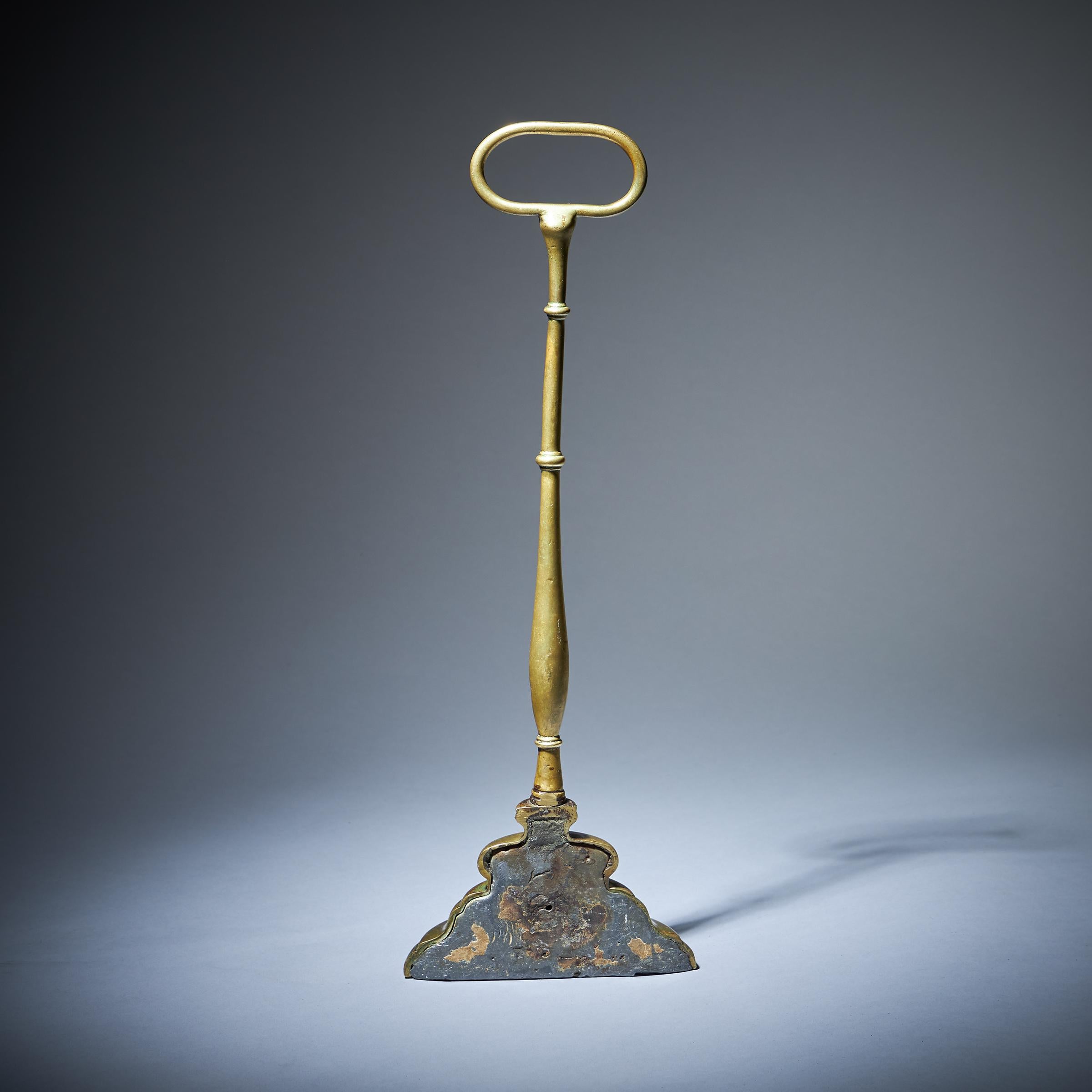 A Rare 18th Century Georgian Brass Doorstop from the Reign of King George III 1