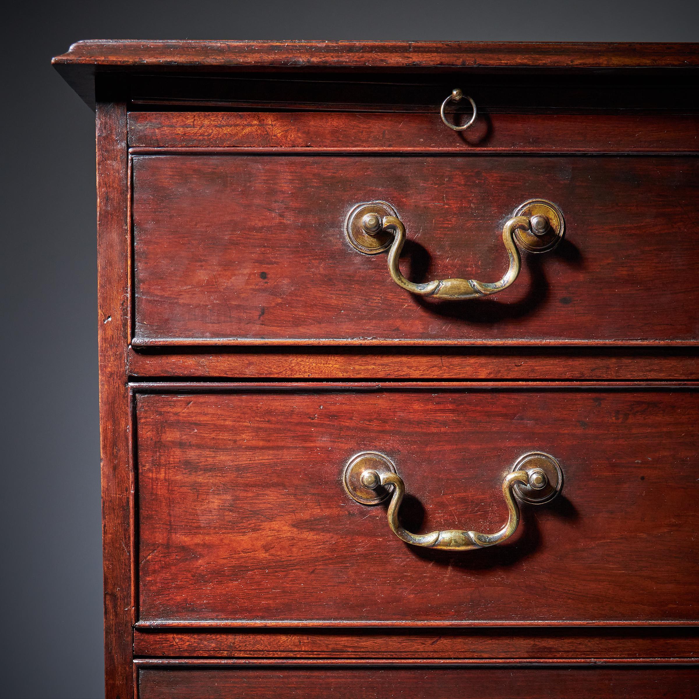 18th Century George III Mahogany Bachelors Chest by Philip Bell, London 6