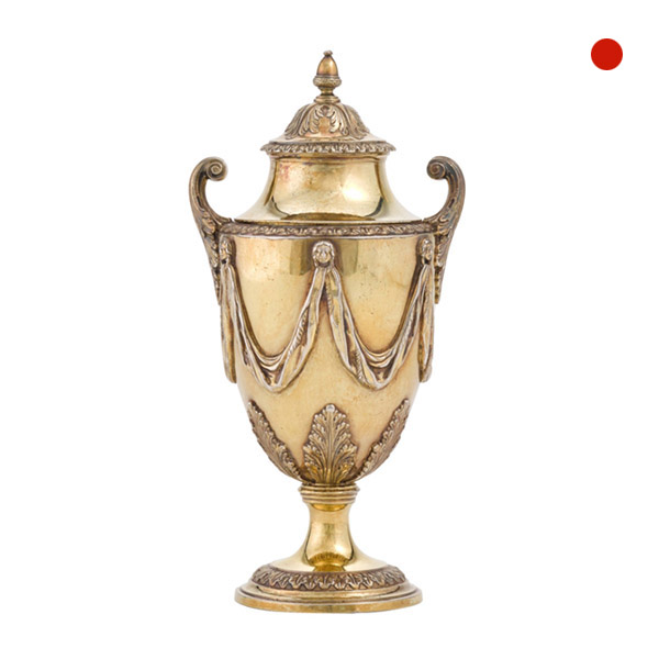 Robert Adam George III Silver Gilt Vase by Daniel Smith and Robert Sharp London