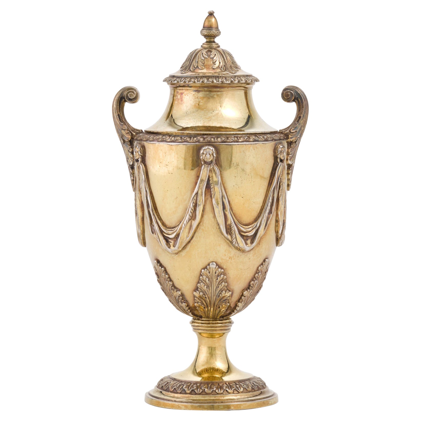 Robert Adam George III Silver Gilt Vase by Daniel Smith and Robert Sharp London-3