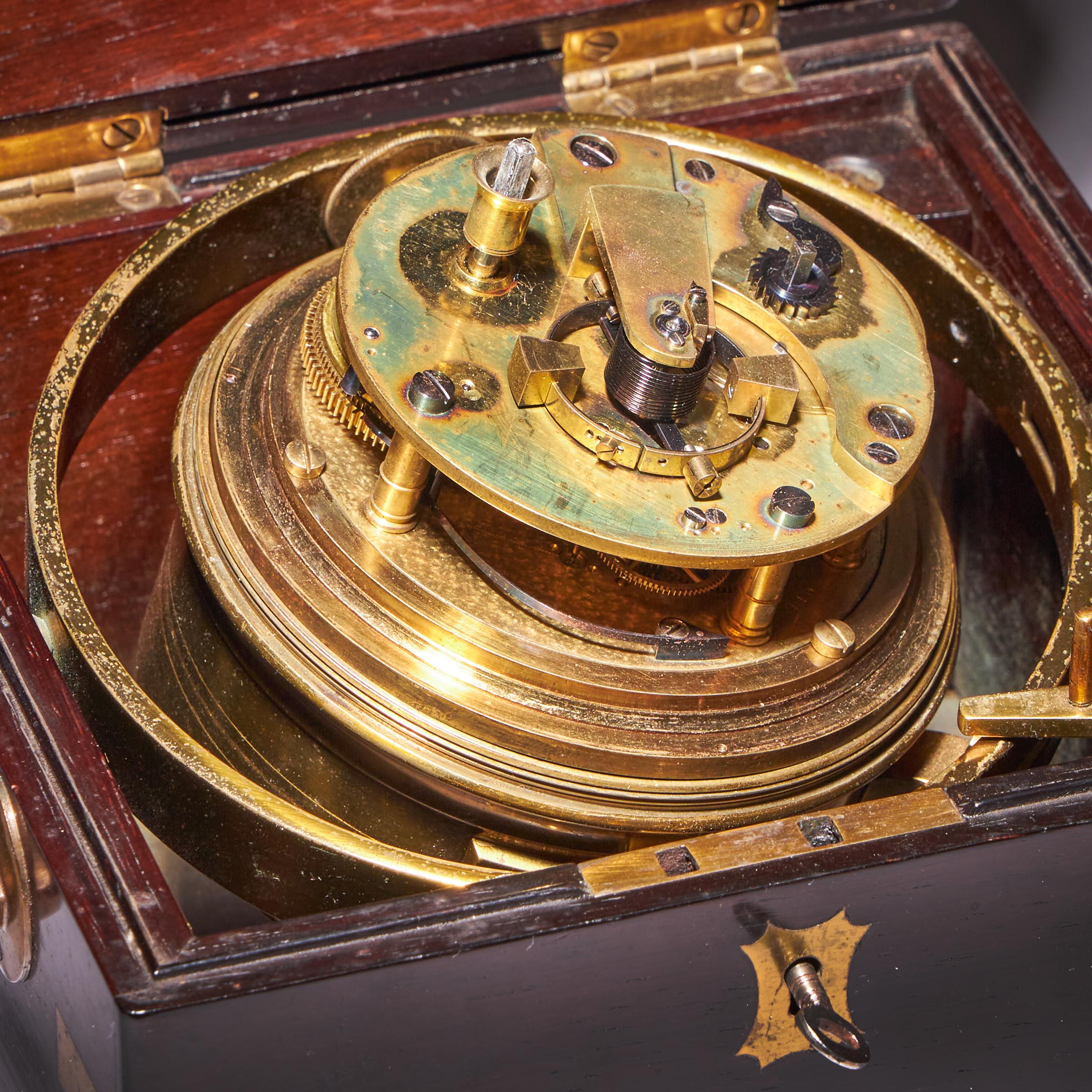 Fine Two-Day Marine Chronometer Signed Charles Frodsham 8