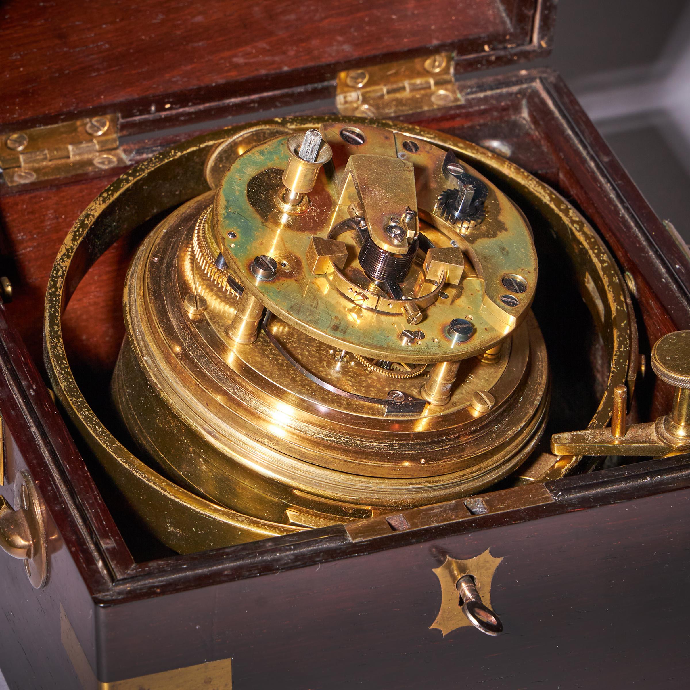 Fine Two-Day Marine Chronometer Signed Charles Frodsham 9