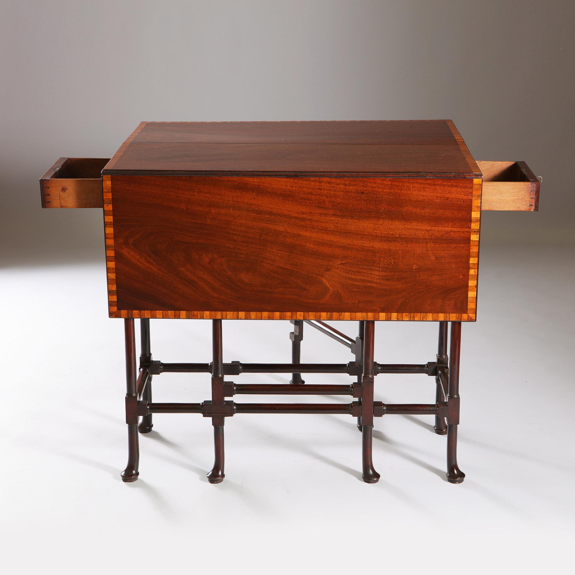 George III mahogany spider-leg table attributed to Thomas Chippendale 1768 5