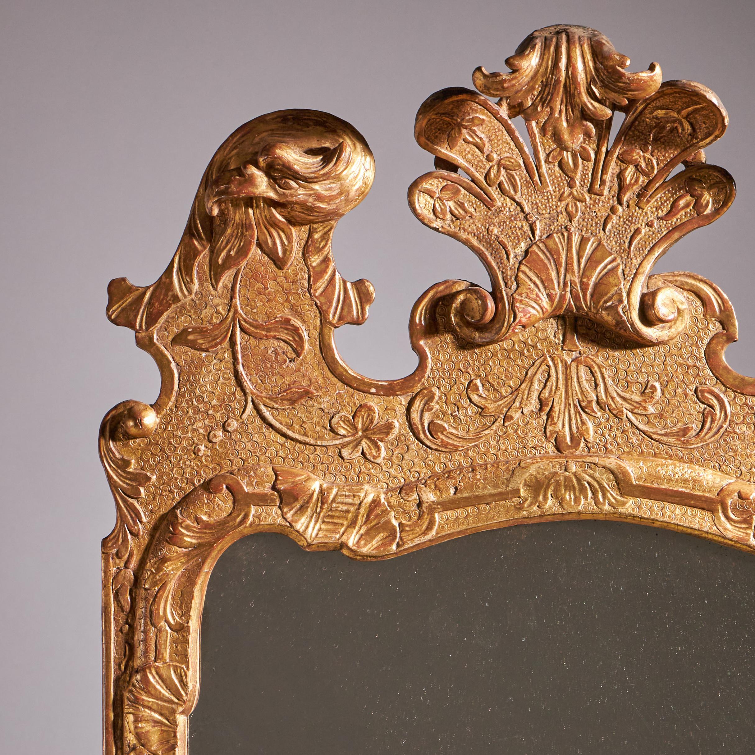 18th Century George I Gilt-Gesso Pier Glass mirror, Manner of John Belchier 6