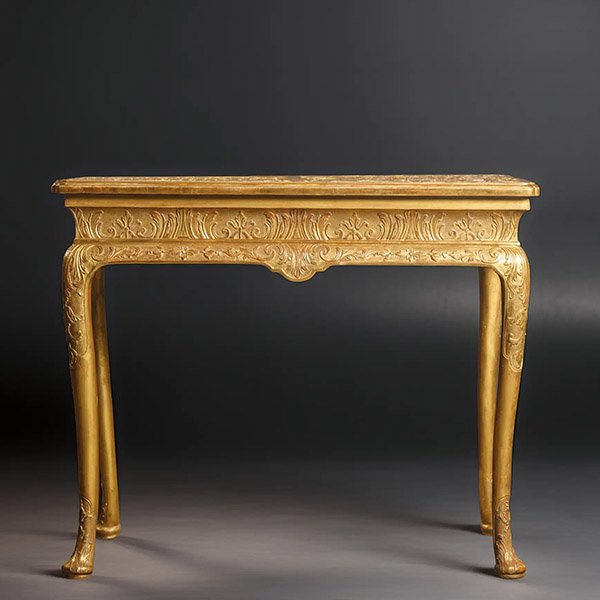 A George I Gilt-Gesso Side Table, in the Manner of James Moore, circa 1720